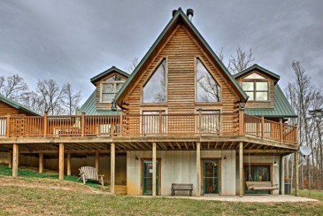 Heavenly Hills Lodge With Private Lake