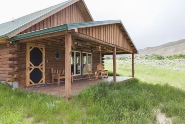 The Cabin On The Clark's Fork Of The Yellowstone River