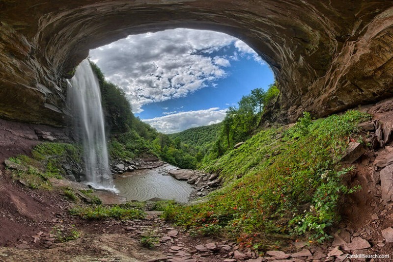 Hike the Catskill Mountains' Kaaterskill Falls